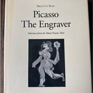 AMAZING VINTAGE FIRST EDITION HARDCOVER PICASSO THE ENGRAVER: